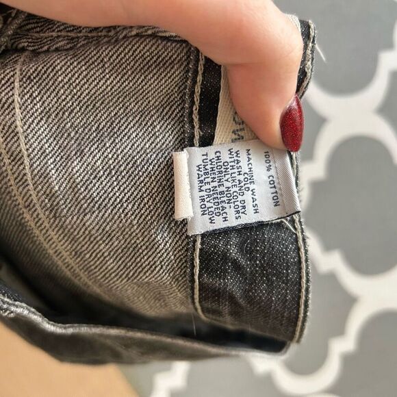 Gap Ultra Low Rise Gray Jeans 12 Long - Picture 5 of 5